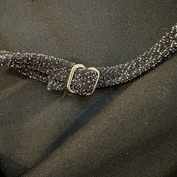 ACW Ardene sparkly top and pants SZ Small jumpsuit and crop top black - Picture 11 of 11